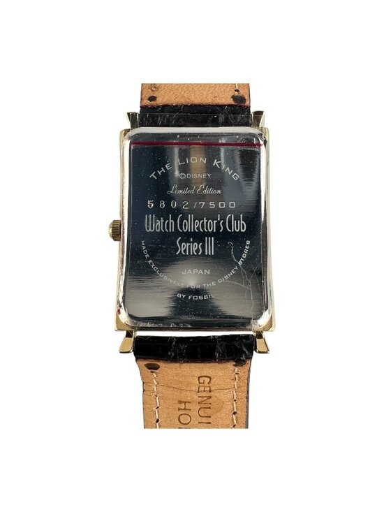 1994 Disney Fossil Watch Collector\'s Club Series III Rafiki Limited Edition main image 5